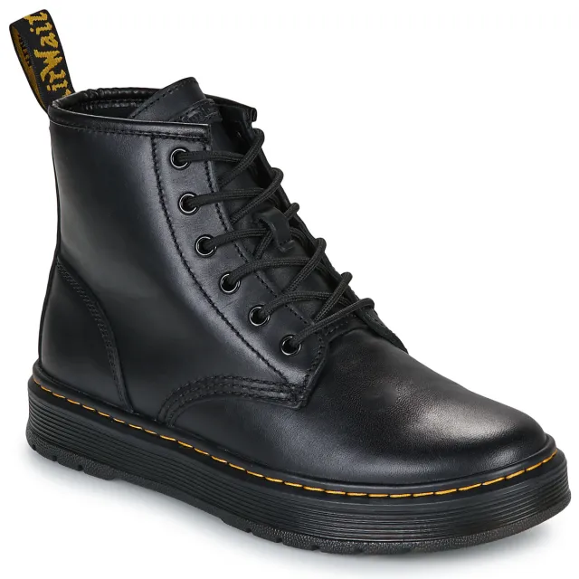 Dr. Martens Laarzen Dr. Martens Brookline Chukka 6 Eye Boot Black Lusso Zwart