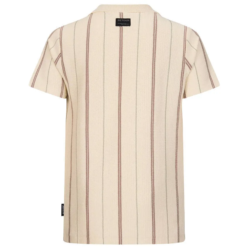 Retour Jeans Retour Jongens Polo's & T-shirts Joah - Ecru, foto 4