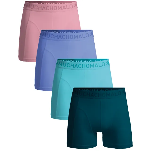 Muchachomalo Heren 4-pack Boxershorts Veelkleurig