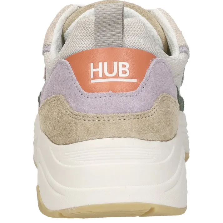 Hub Glide lage sneaker beige, foto 5