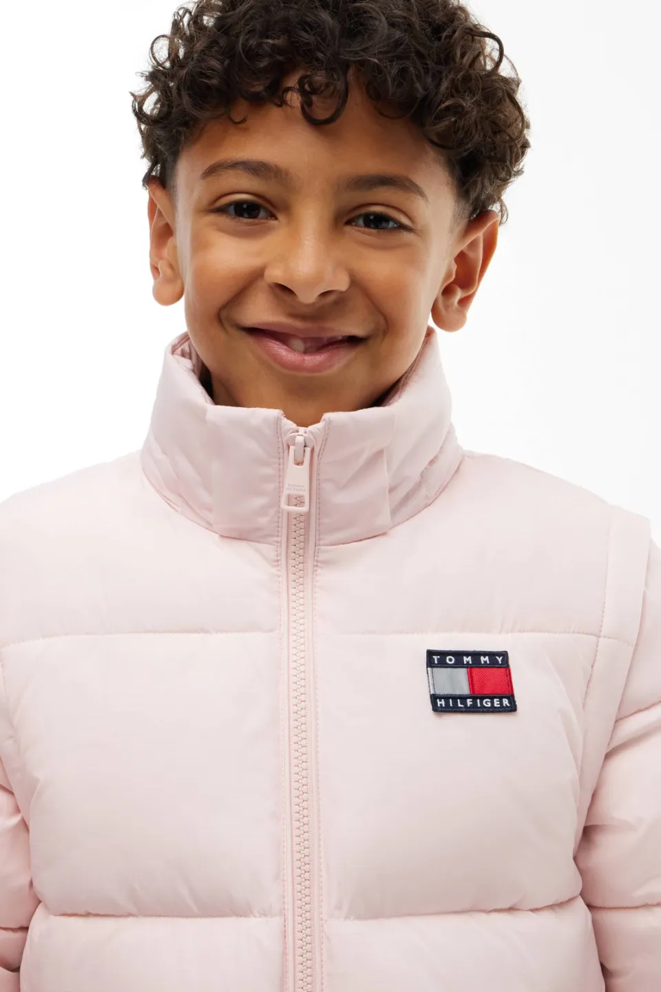 Tommy Hilfiger winterjas lichtroze, foto 3
