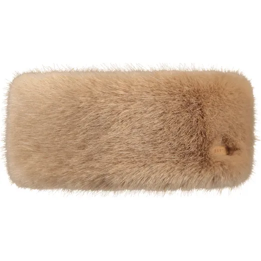 Barts Women's Fur Headband - Hoofdband maat One Size, beige Taupe