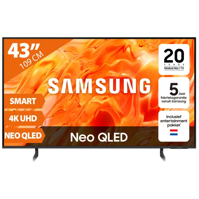 Samsung QE43QN73H (2026) - 43 inch - QLED TV zwart, foto 2