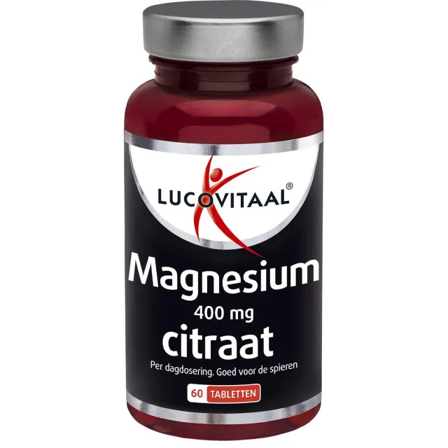 Lucovitaal Magnesium Citraat 400mg 60 tabletten