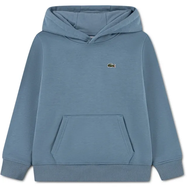 Lacoste fleece sweater met logo - blauw