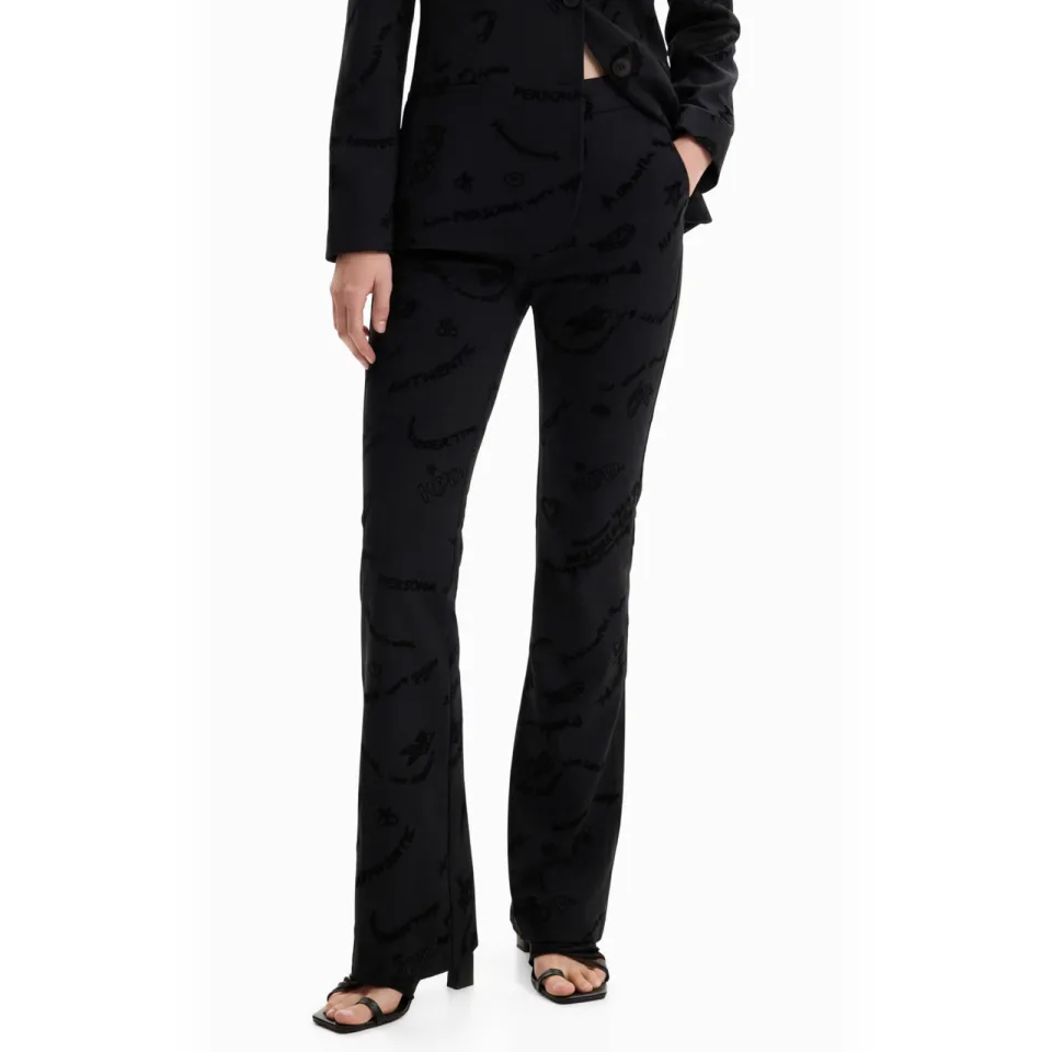 Desigual Michelle broek zwart, foto 7