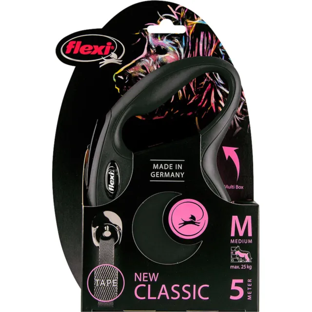 Flexi New Classic hondenriem zwart, foto 2