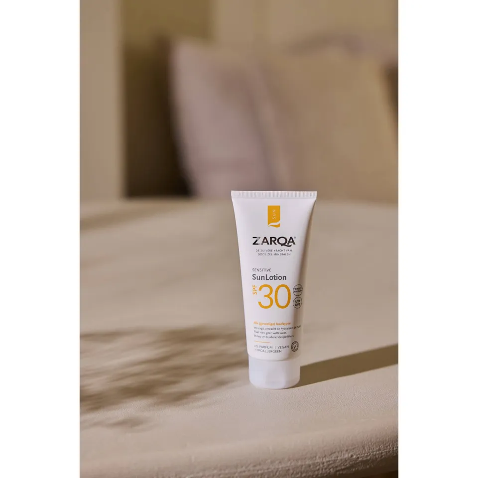 Zarqa Sensitive SunLotion SPF30 zonnebrandlotion, foto 5
