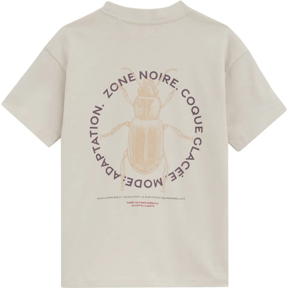 WE Fashion T-shirt met backprint beige, foto 4