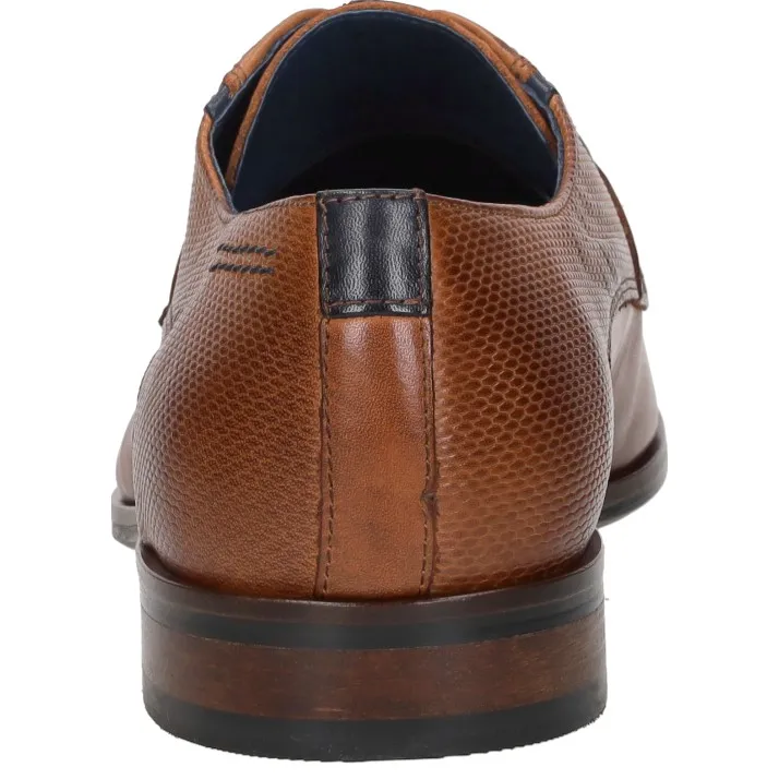 Sub55 Gekleed Laag nette schoenen cognac, foto 4