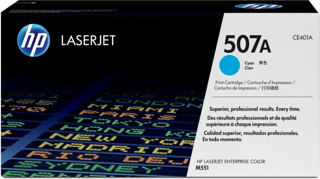 Hp CE401A 507A Toner Cyaan, 6k