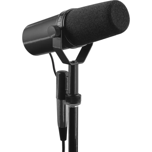 Shure SM7B dynamische studiomicrofoon zwart