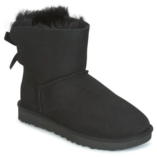 Ugg Mini Bailey Bow II laarzen zwart Black