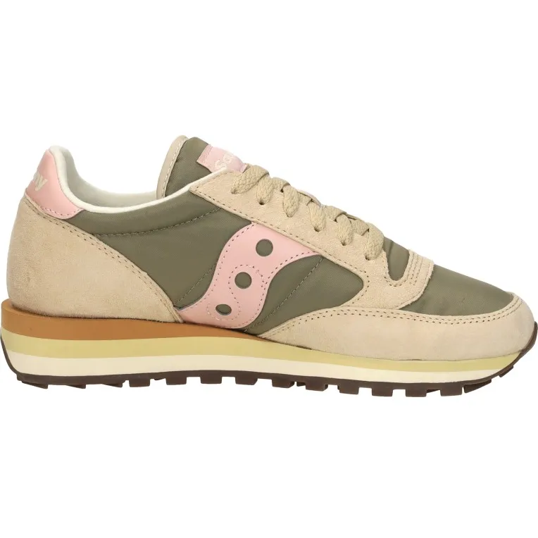 Saucony Jazz Triple lage sneakers groen