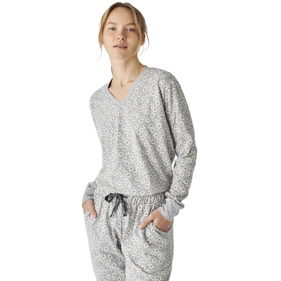 J&J Brothers JJBEP1800 pyjamaset grijs, foto 2