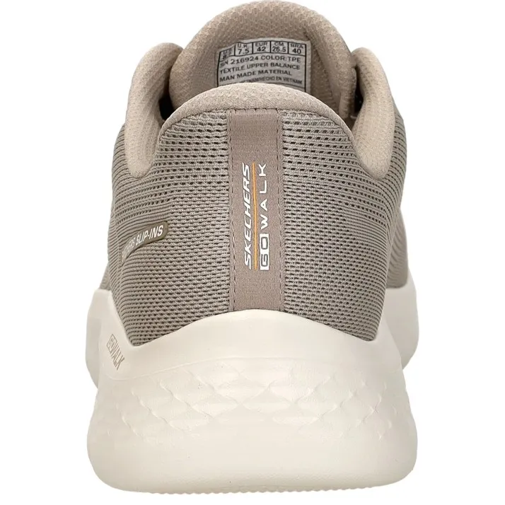 Skechers Go Walk Flex lage sneakers beige, foto 7