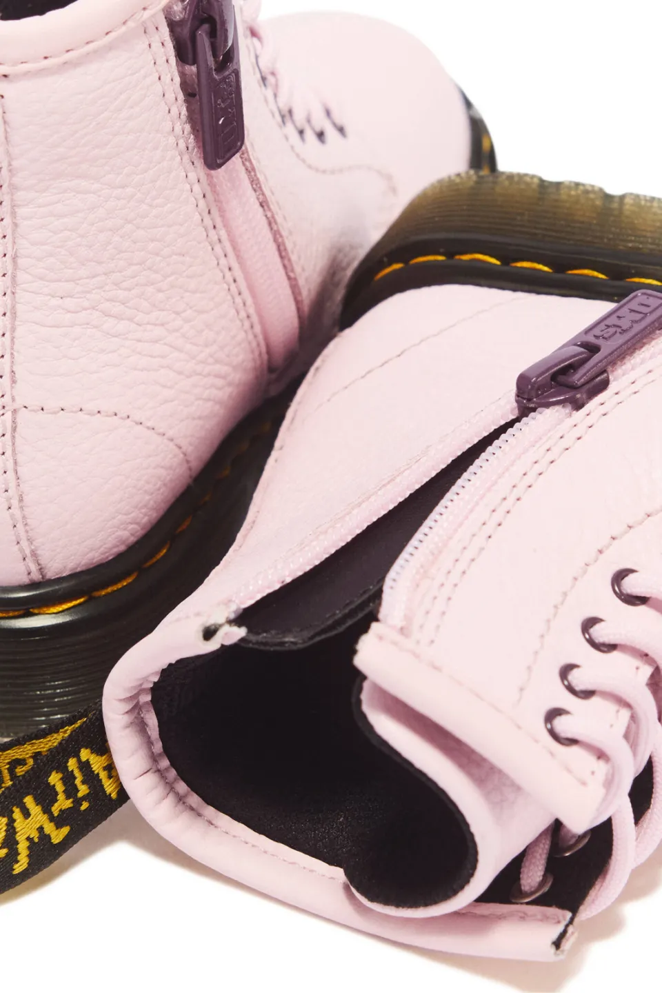 Dr. Martens 1460 T leren enkelboots - lichtroze, foto 5