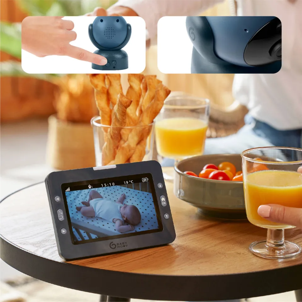 Babymoov Gemotoriseerde Video Babyfoon YOO Master + HD, foto 6