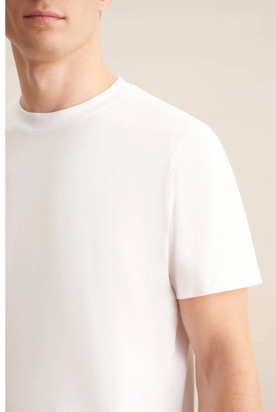Seidensticker regular T-shirt wit, foto 8