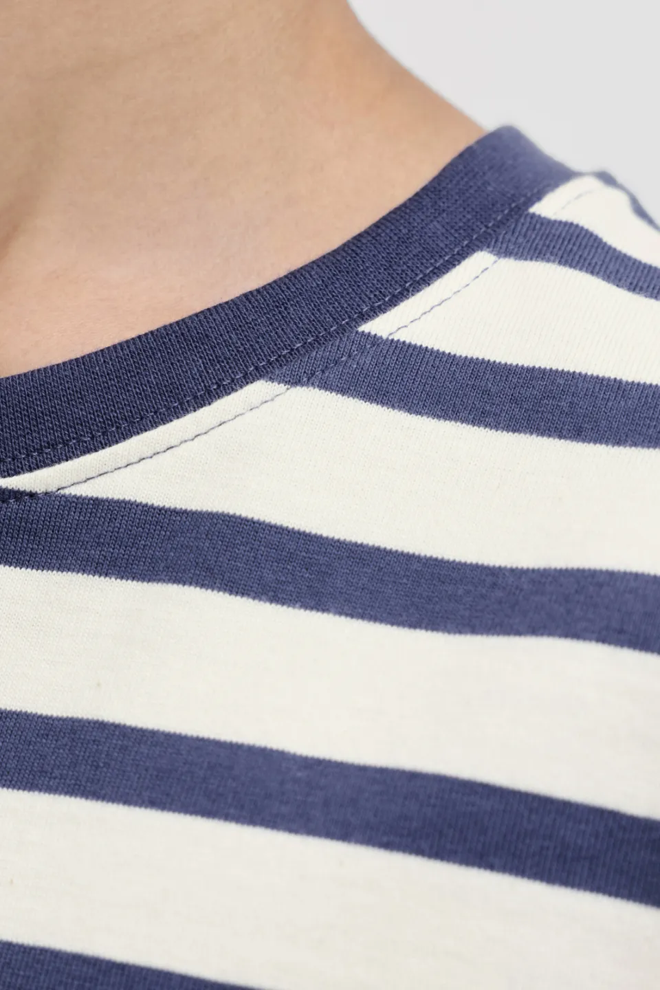 Jack & Jones oversized gestreepte longsleeve blauw, foto 7