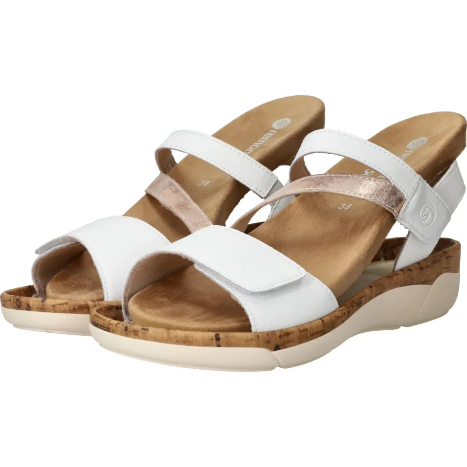 Remonte Sandalen Dames Wit, foto 5