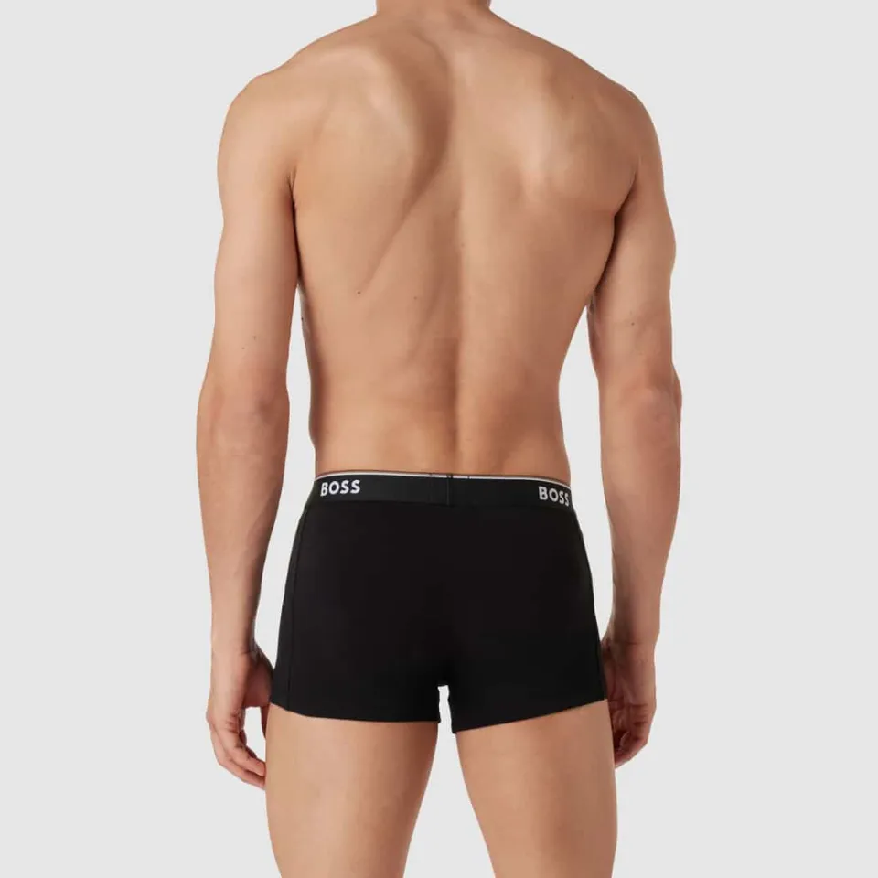 Boss Power boxershorts 3-pack middengrijs middengrijs gemêleerd, foto 3