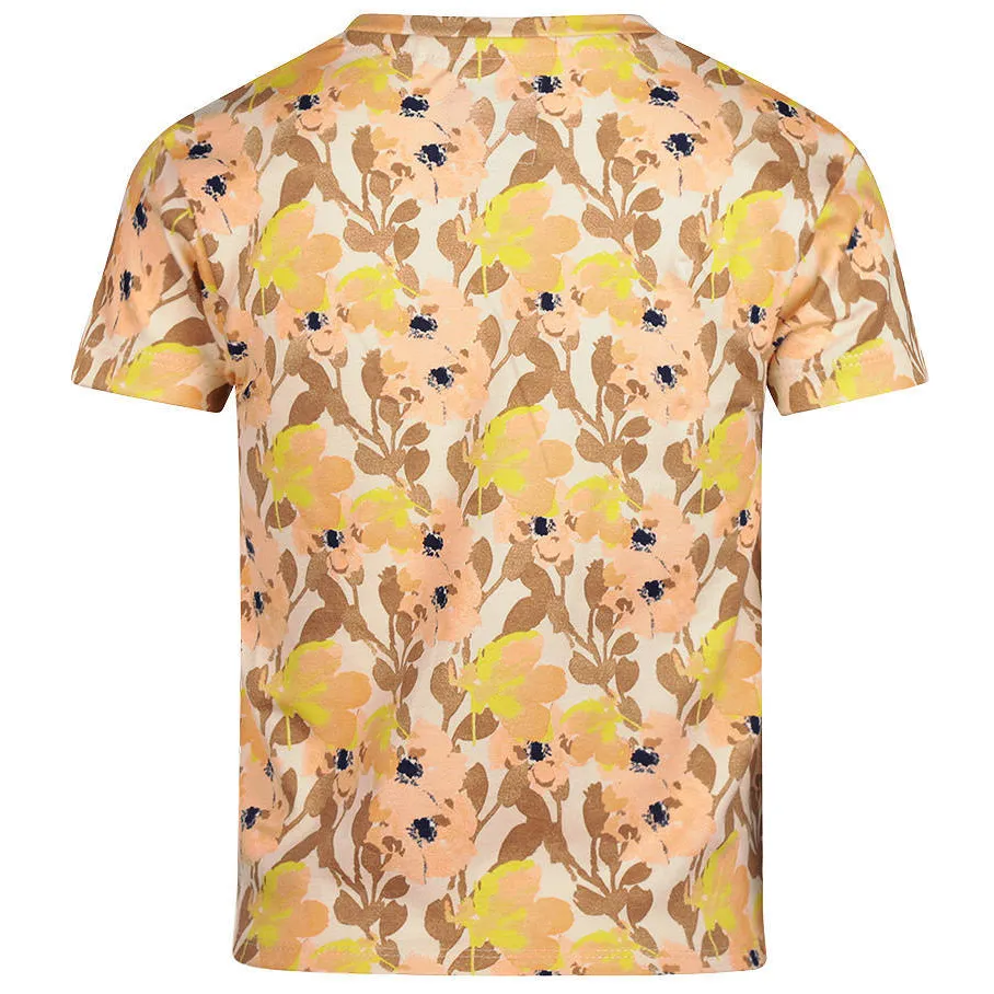 Koko Noko gebloemd T-shirt geel, foto 7
