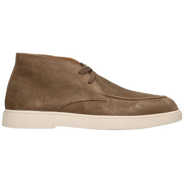 Poelman Owen suède veterboots - bruin