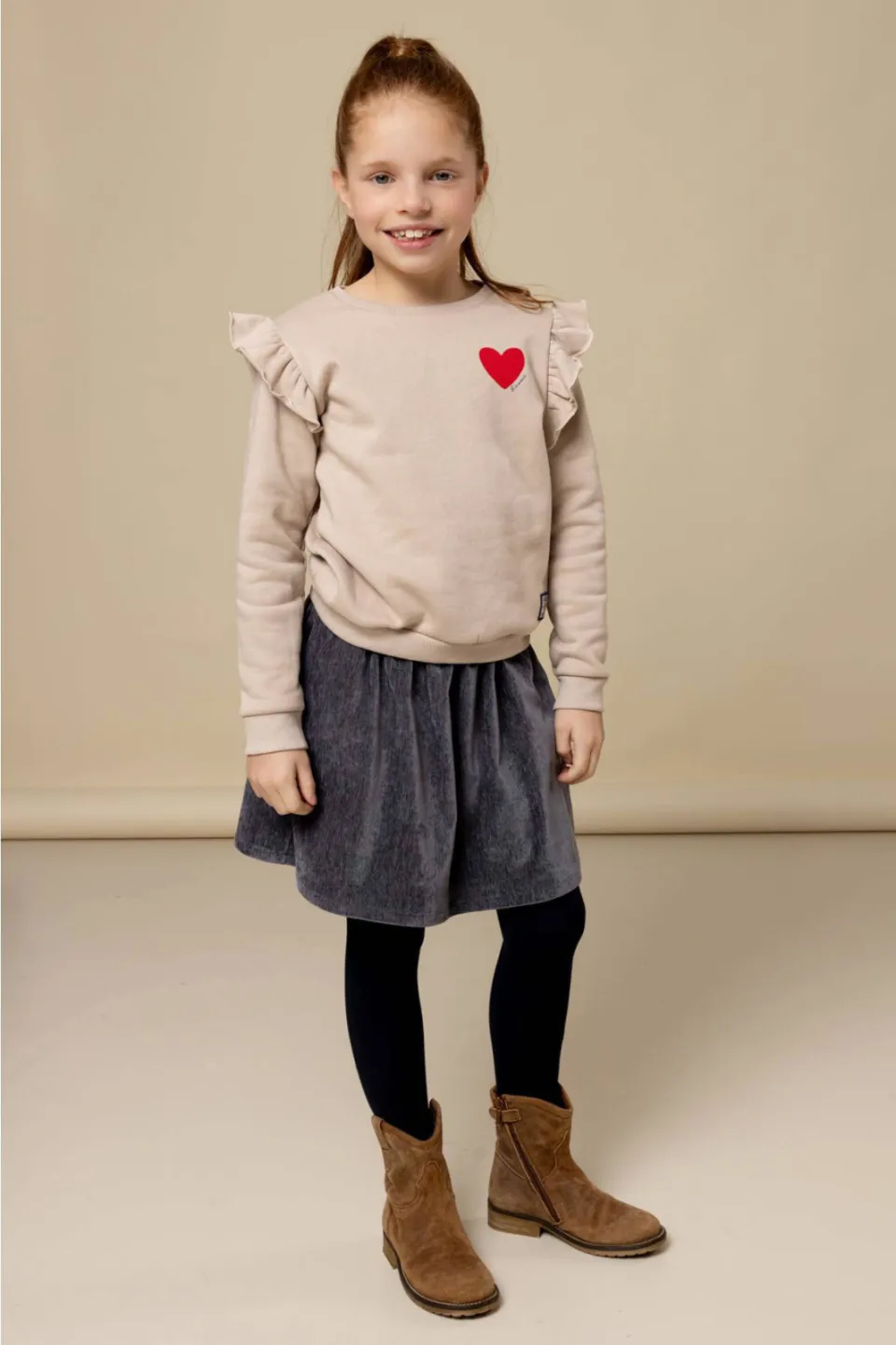 LOOXS little rok donkerblauw
