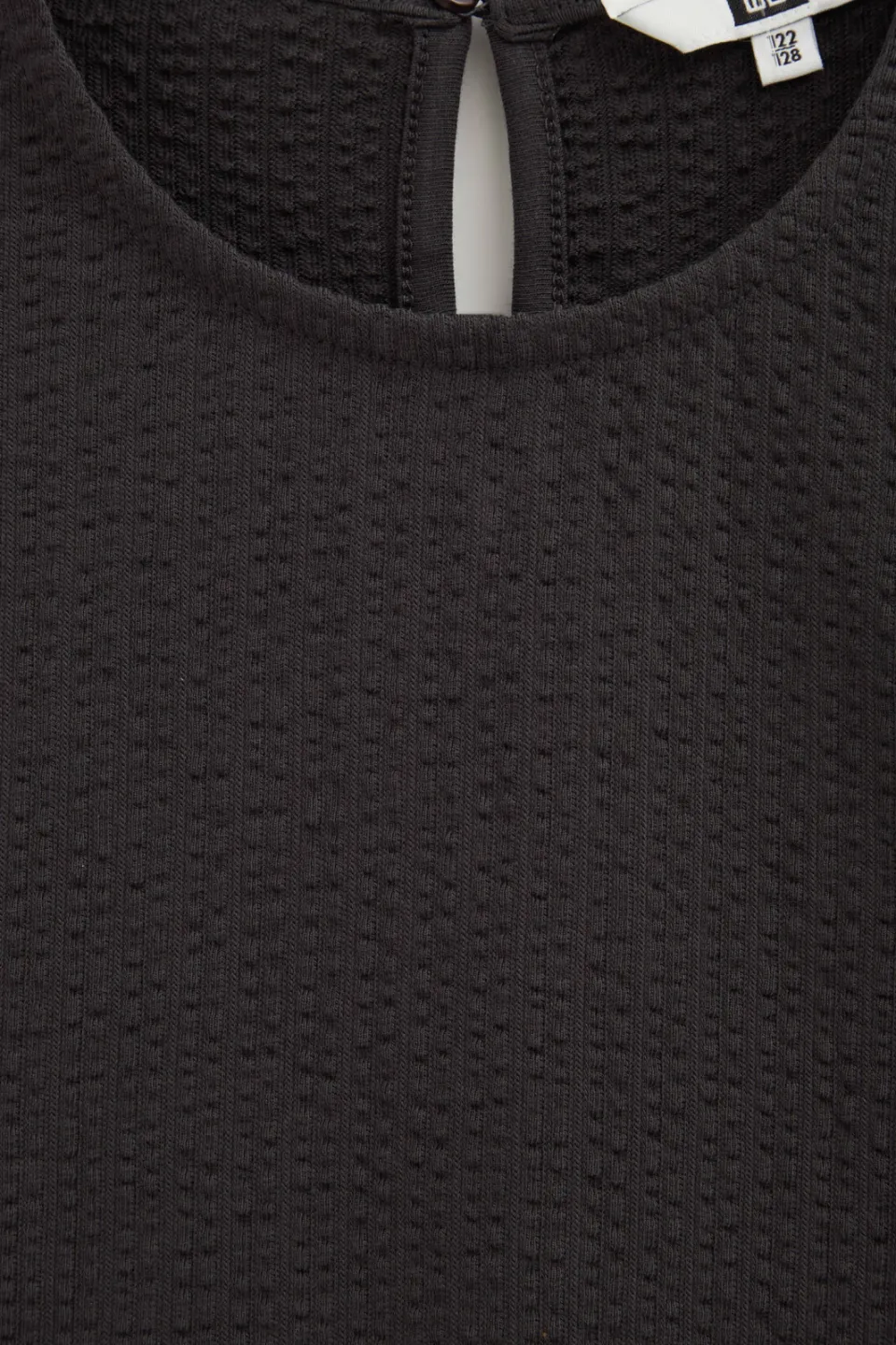 WE Fashion blousetop met borduursels en sterren zwart, foto 6