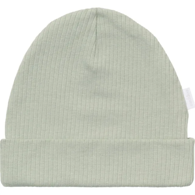 Noppies baby katoenen muts - groen