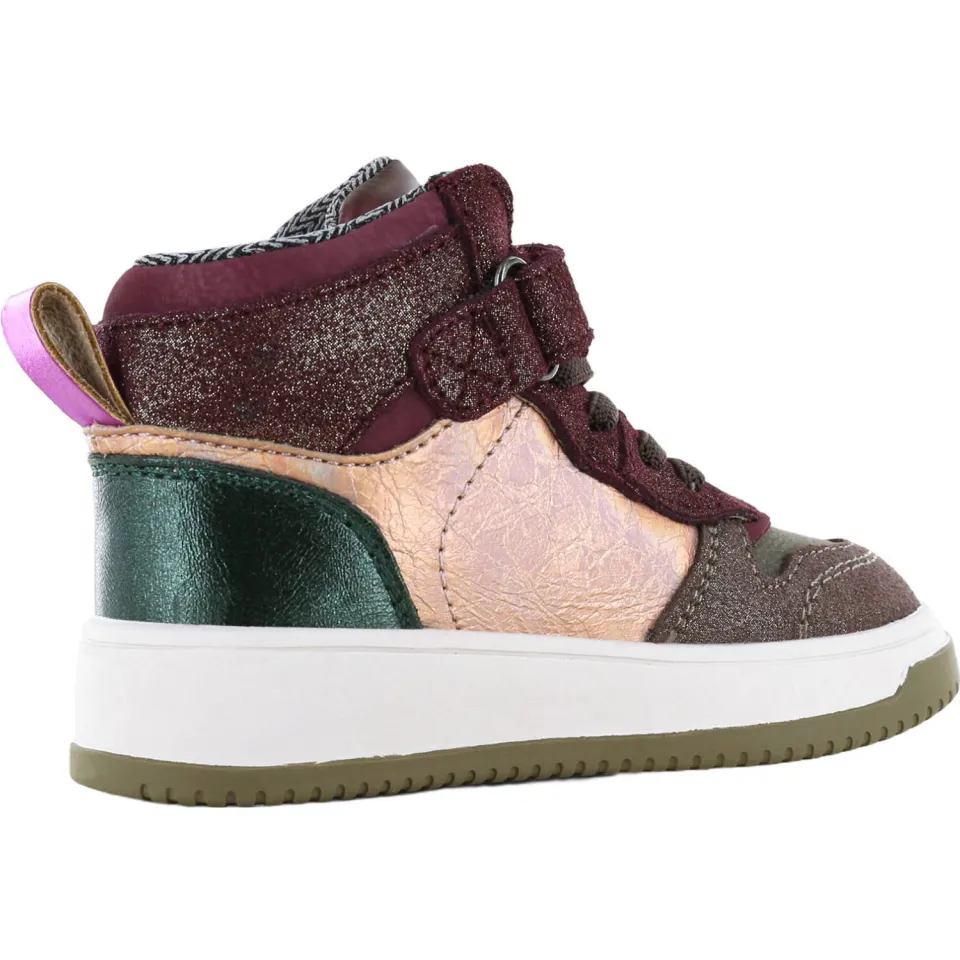 Shoesme hoge sneaker bordeaux, foto 7
