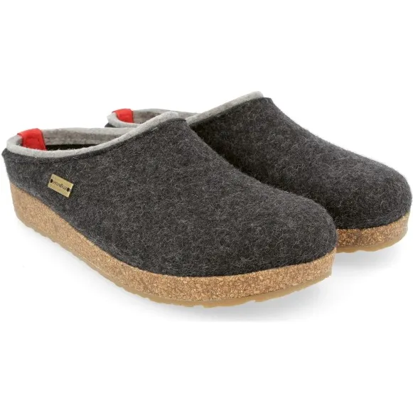 Haflinger Grizzly Kris - Pantoffels, grijs