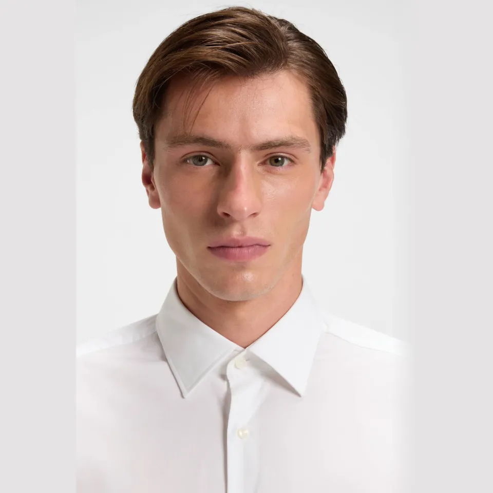 Boss slim fit overhemd H-HANK white, foto 5