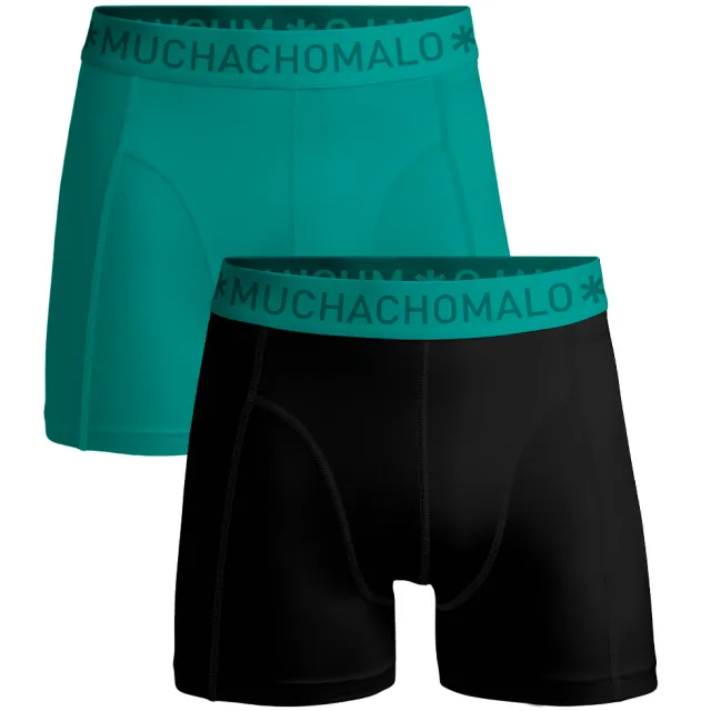 Muchachomalo Heren 2-pack Boxershorts Veelkleurig