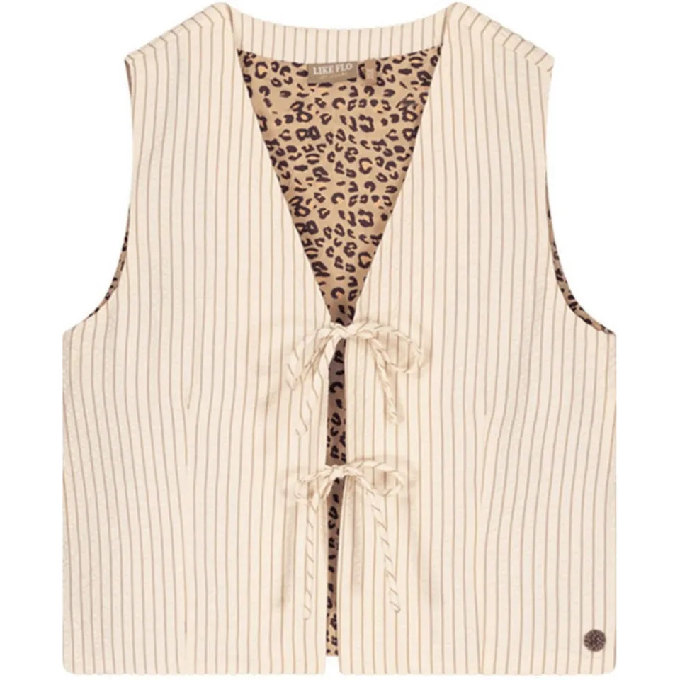 Like Flo Young gilet crème, foto 2