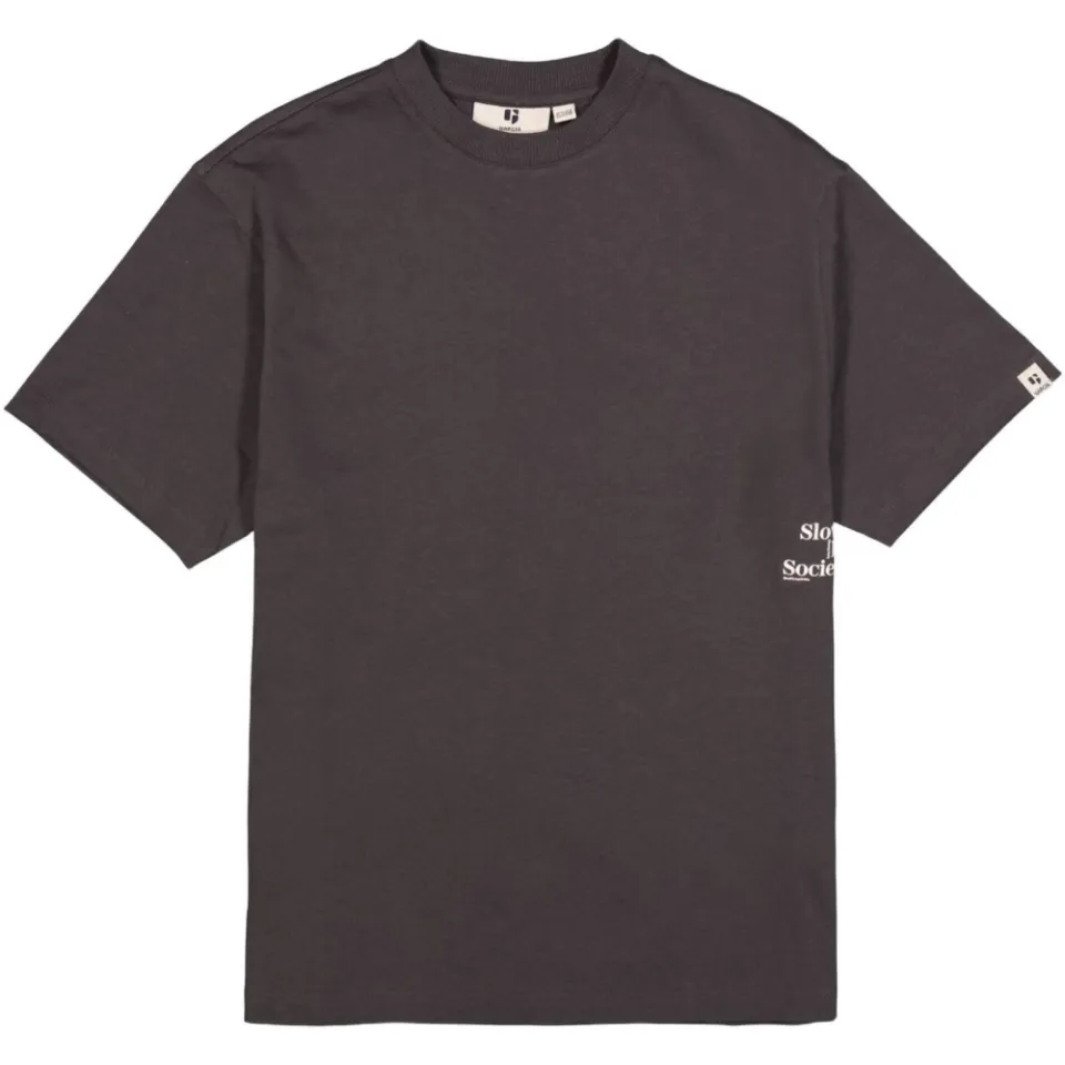 Garcia T-shirt met backprint antraciet, foto 2