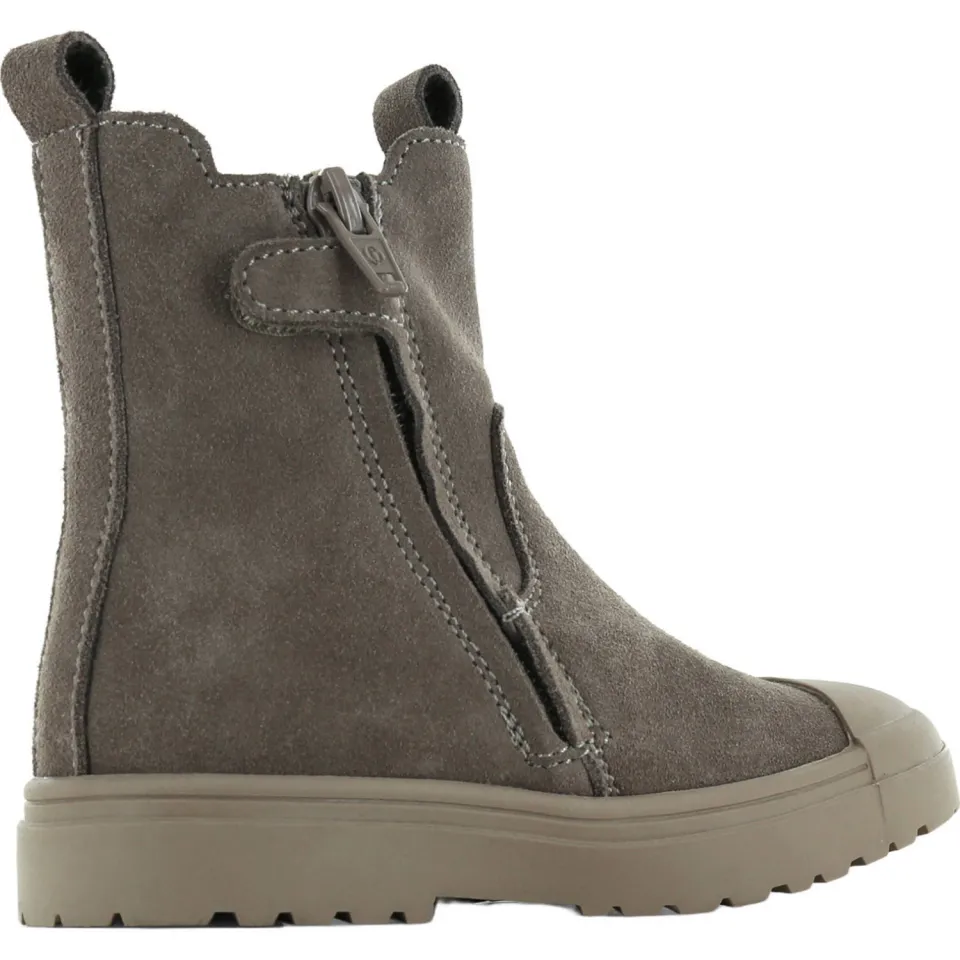 Shoesme suède enkelboots - taupe