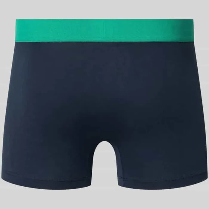Schiesser Broek in set van 3 met logo in band veelkleurig, foto 3