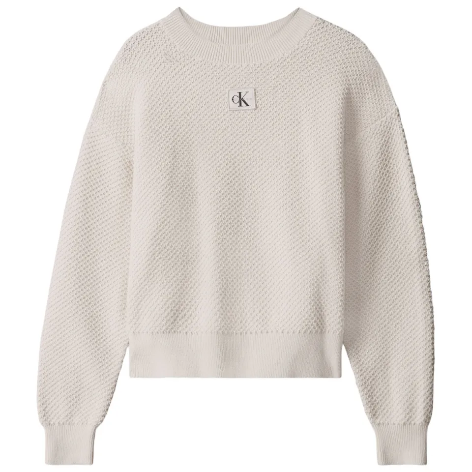 Calvin Klein sweater - lichtgrijs, foto 2