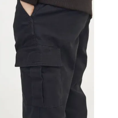 Jack & Jones JUNIOR relaxed cargobroek zwart, foto 5