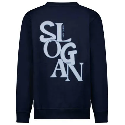 Cars rechtvallende sweater met backprint - marineblauw Backprint, foto 2