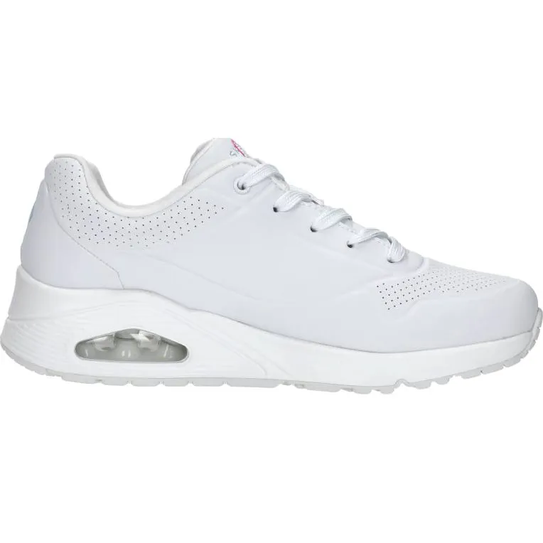 Skechers Uno Highlight Love sneakers wit
