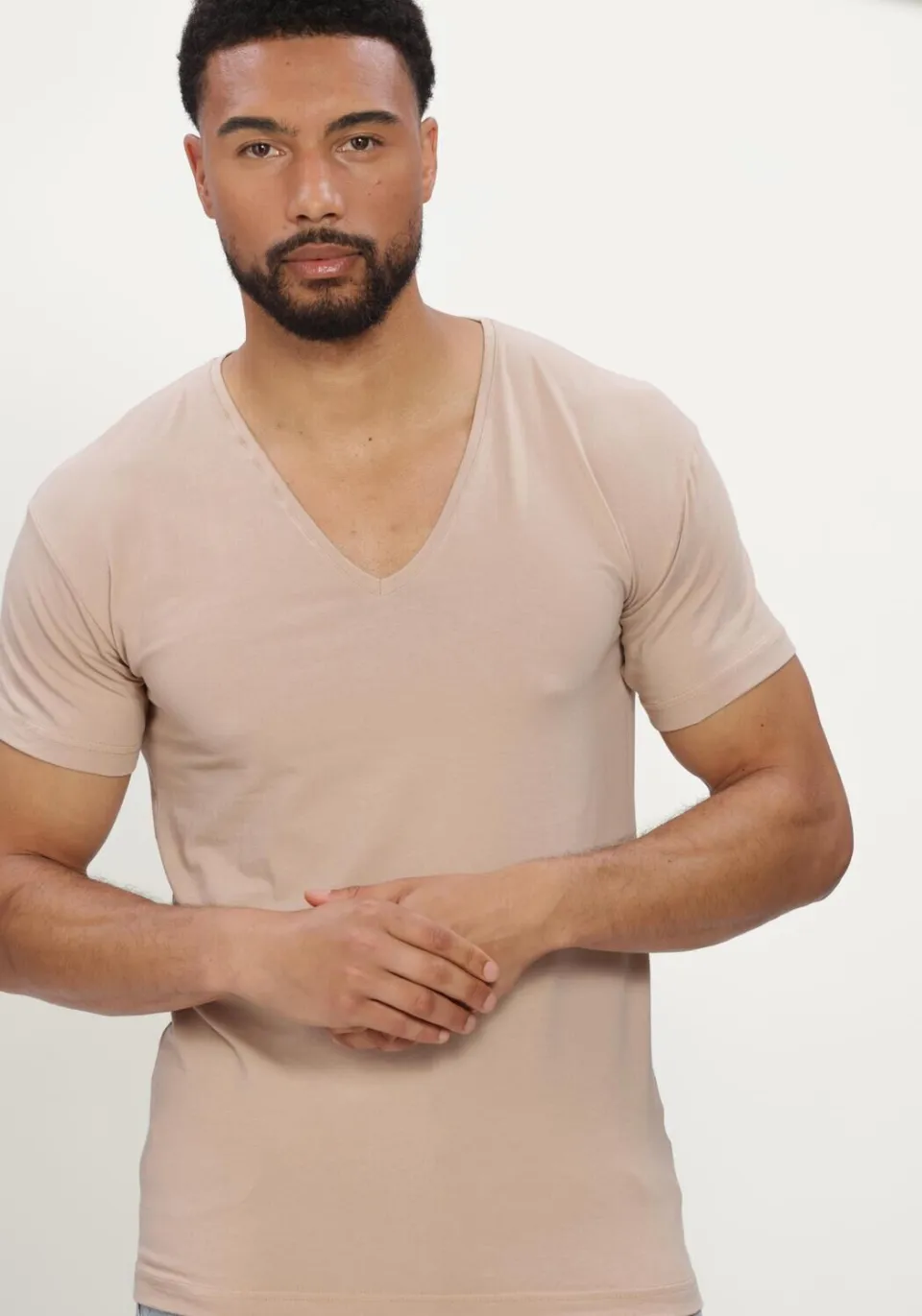 Alan Red Heren Polo's & T-shirts 5601 Nov - Beige, foto 4