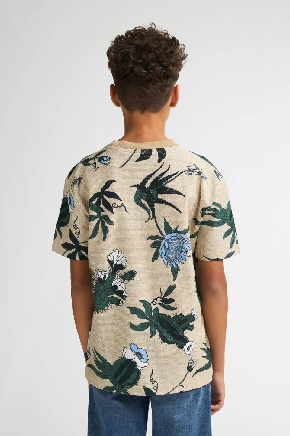 Petrol Industries T-shirt zand all-over print, foto 5