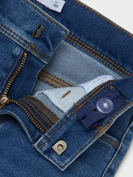 NAME IT skinny jeans NKFPOLLY medium blue denim, foto 4