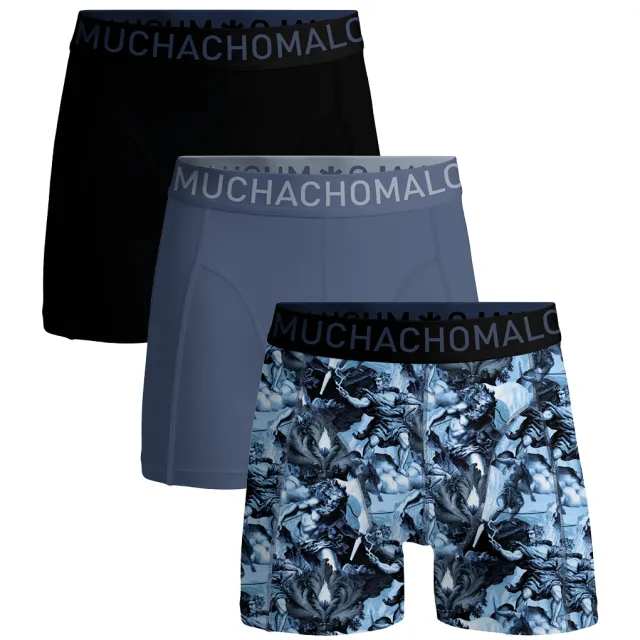 Muchachomalo Heren 3-pack Boxershorts Microfiber Veelkleurig