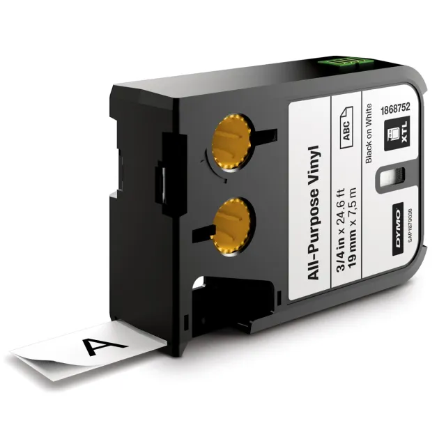 Dymo 1868752 Tape Zwart op wit