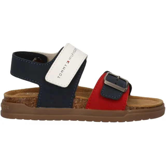 Tommy Hilfiger sandalen donkerblauw multi
