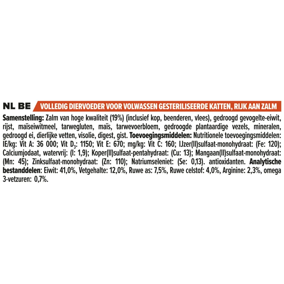 Pro Plan Sterilised Adult Vital Functions kattenvoer droog zalm, foto 3